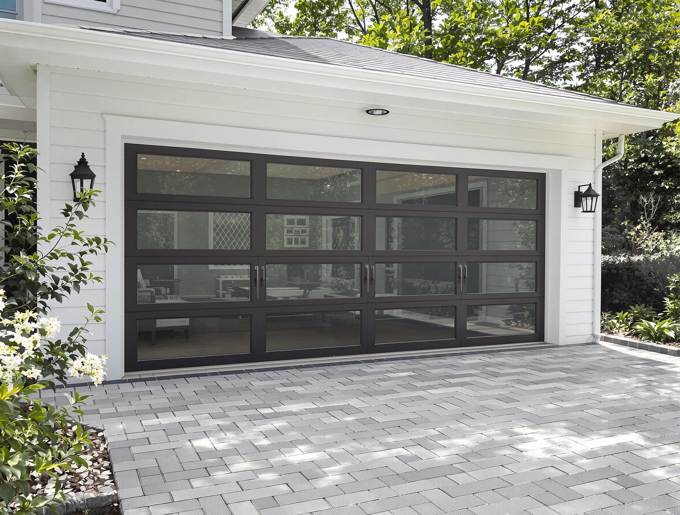 Christiana Garage Door Repair design specialist presenting custom garage door options to Christiana homeowner