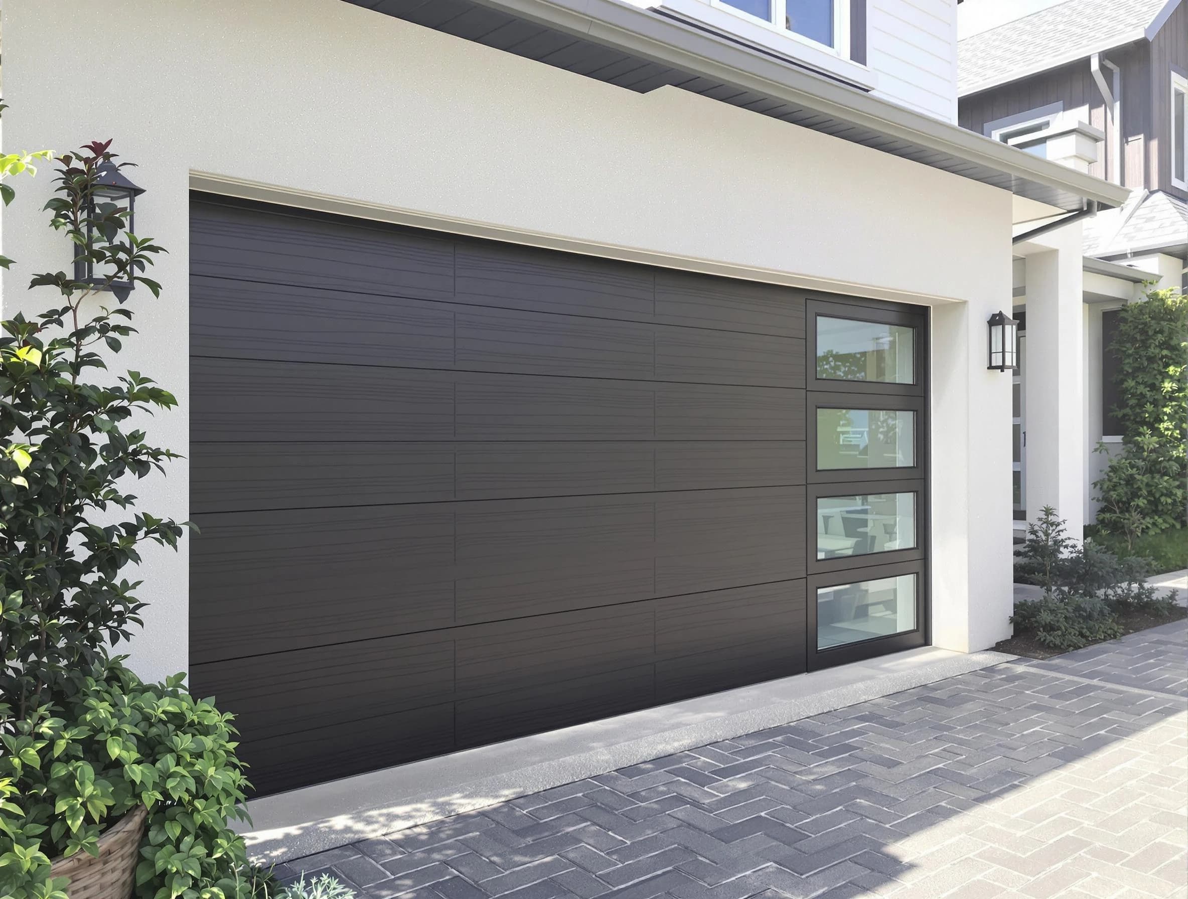 Custom garage door installation by Christiana Garage Door Repair in Christiana