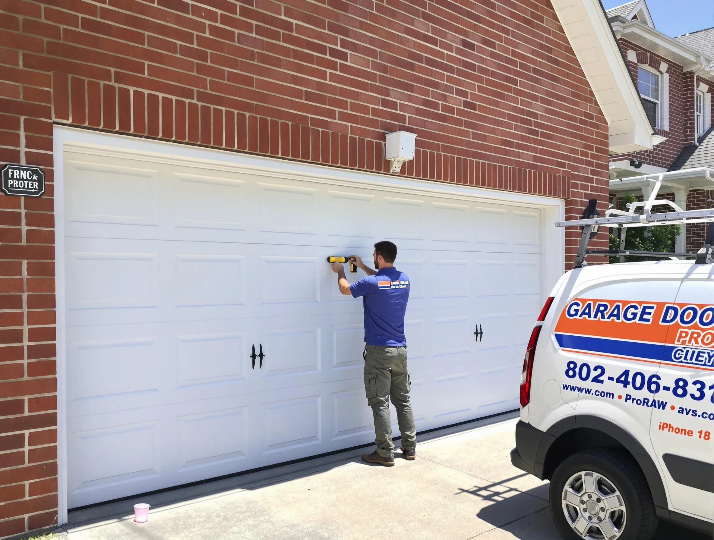 Local garage door repair service by Christiana Garage Door Repair in Christiana