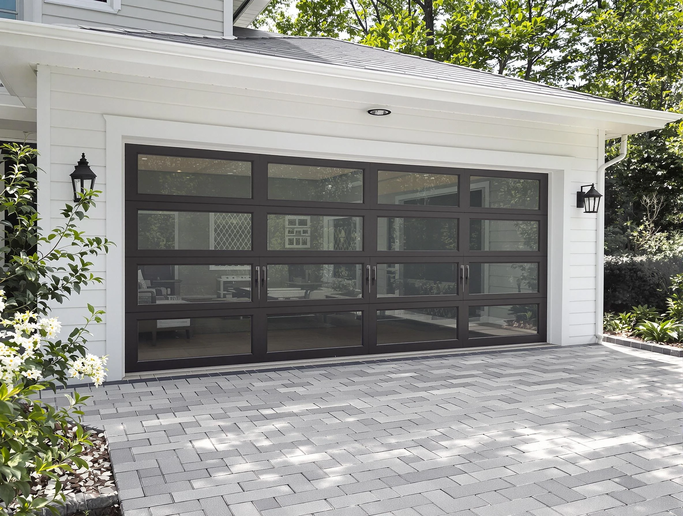 Christiana Garage Door Repair design specialist presenting custom garage door options to Christiana homeowner