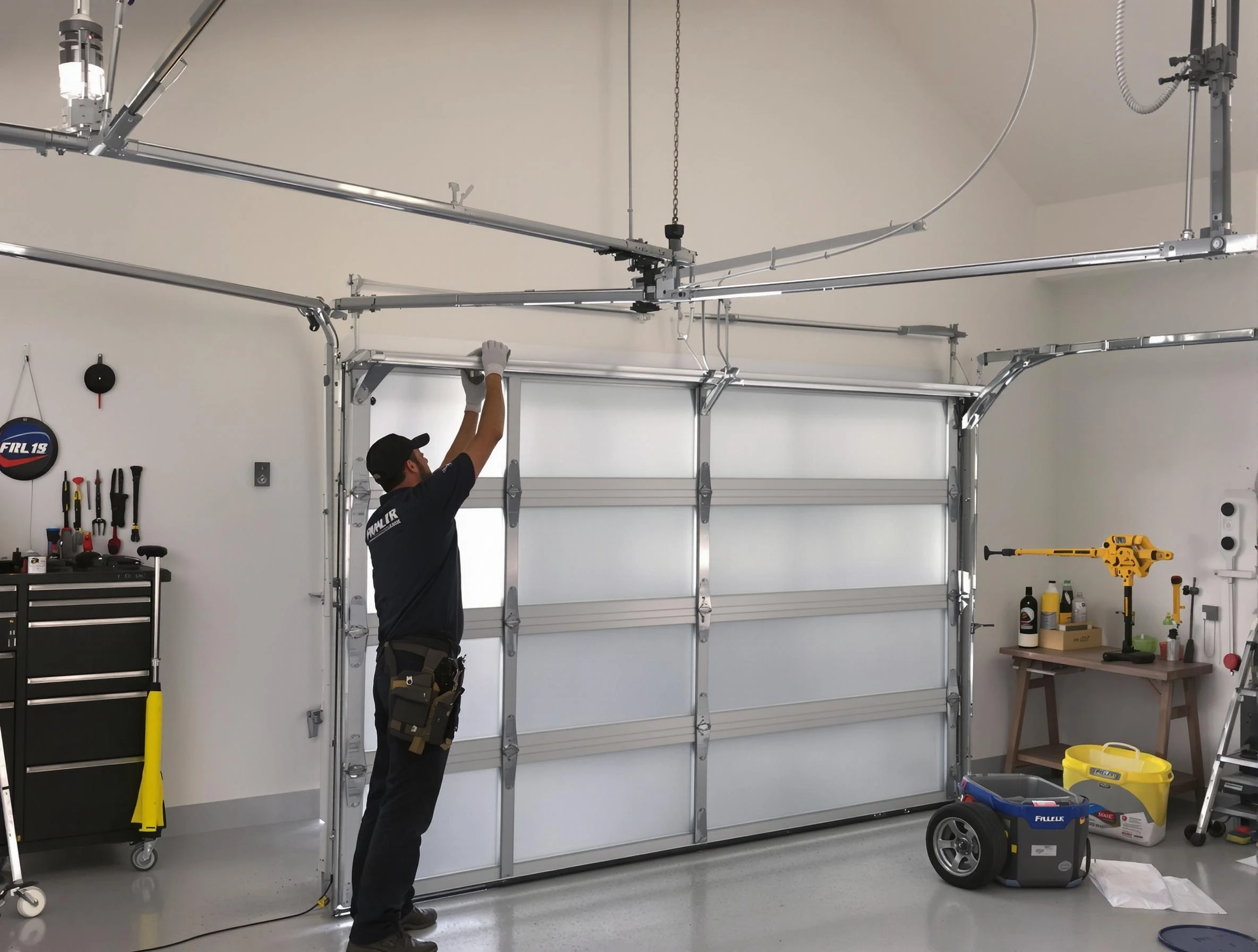 Christiana Garage Door Repair certified team performing precision garage door installation in Christiana