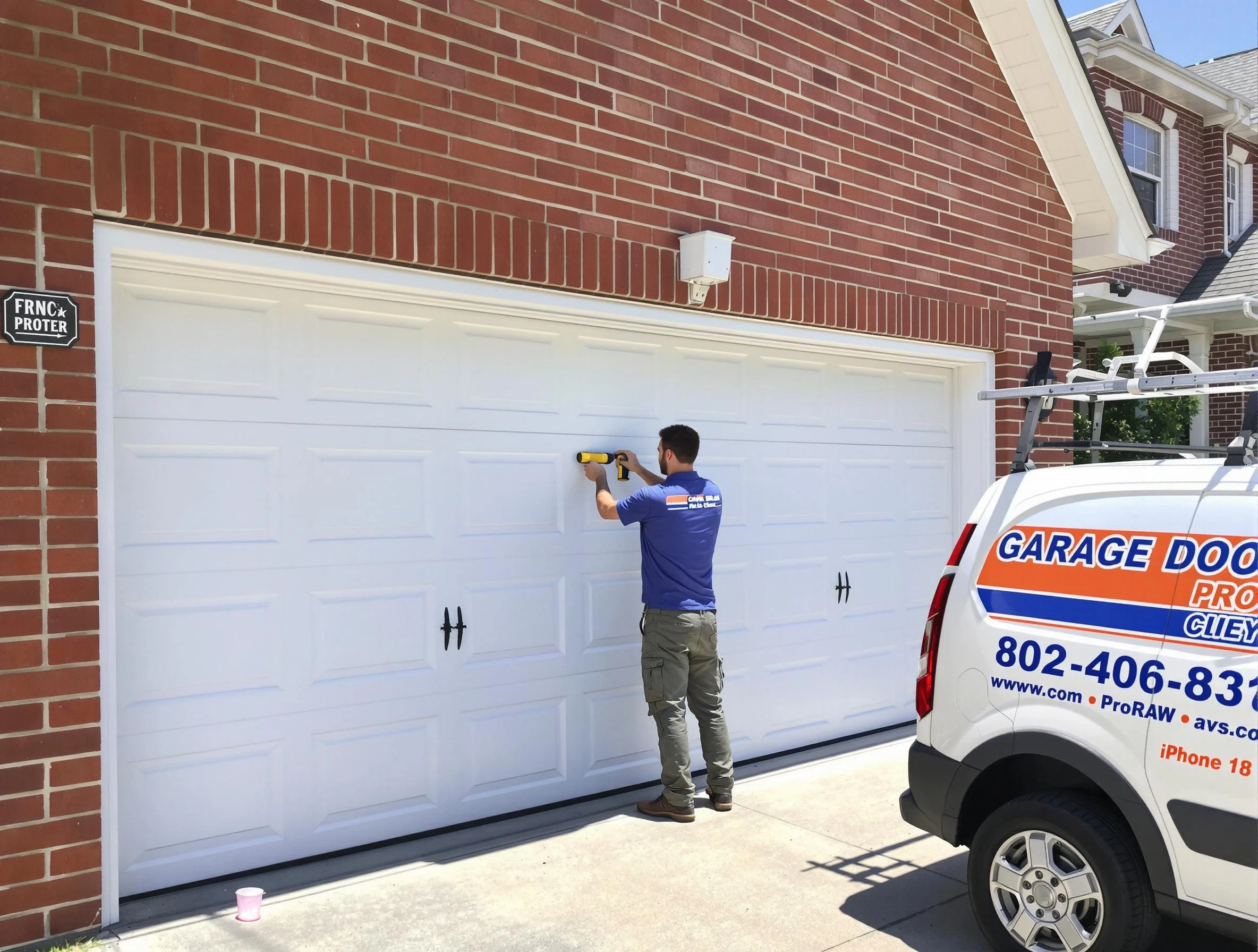 Local garage door repair service by Christiana Garage Door Repair in Christiana